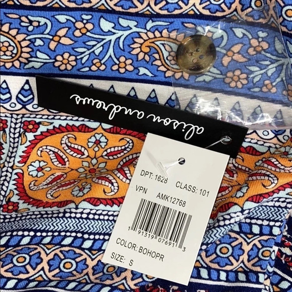 Alison Andrews Button Down Front Tie Blous… - Picture 6 of 6